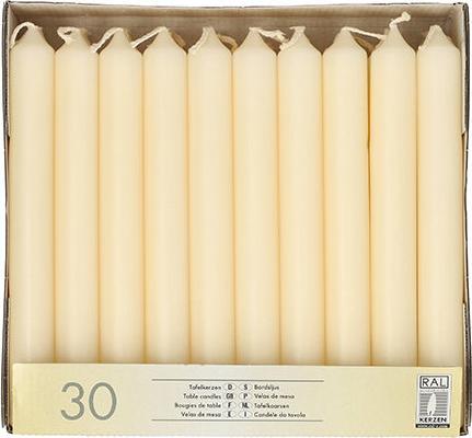 Actual product image Papstar Table candles (30 pcs.)