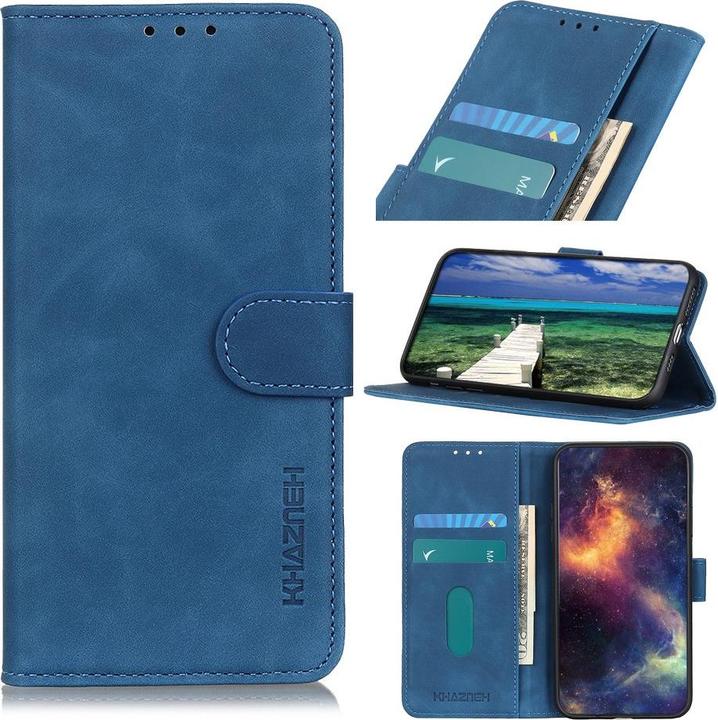 Produktbild Cover-Discount Nokia X20 - Leder Etui Hülle dunkelblau (Nokia X20)
