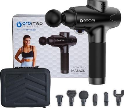 Actual product image Oromed Masażer pistoletowy ORO-GUN PRO BLACK (20 Steps, 240 min)