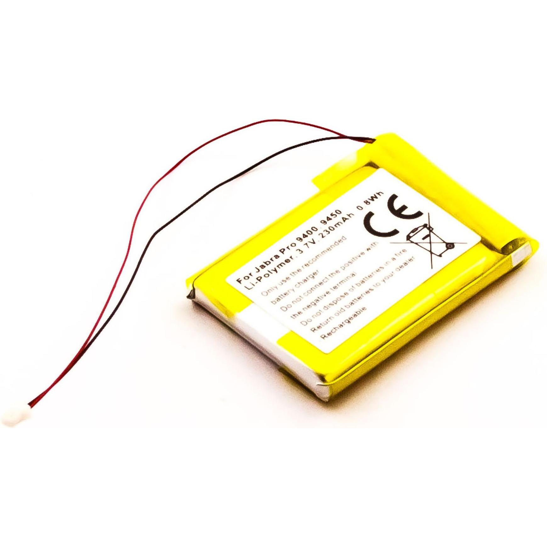 Thumbnail - AGI 17740 - Akku - Gelb - Akku 230 mAh 3,7 V (1 Stk., 230 mAh), Batterien + Akkus