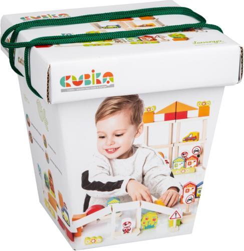 Immagine prodotto Cubika Blocchi di legno set traffico