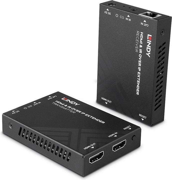 Lindy Estensore HDMI e IR su IP Estende la portata del segnale HDMI utilizzando una rete IP. (Interruttore video)