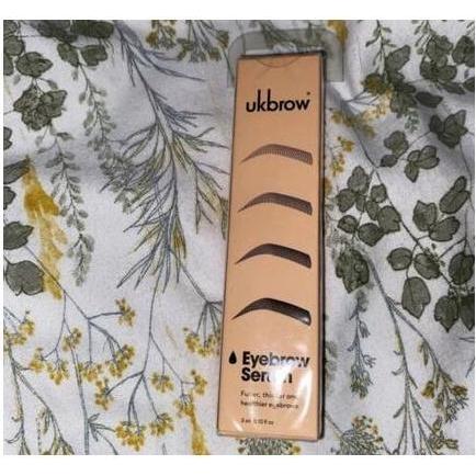 Uklash, Siero per ciglia, UKBROW Siero per sopracciglia 3ml Miglioramento della crescita Pieno più spesso più sano Nuovo (3 ml)