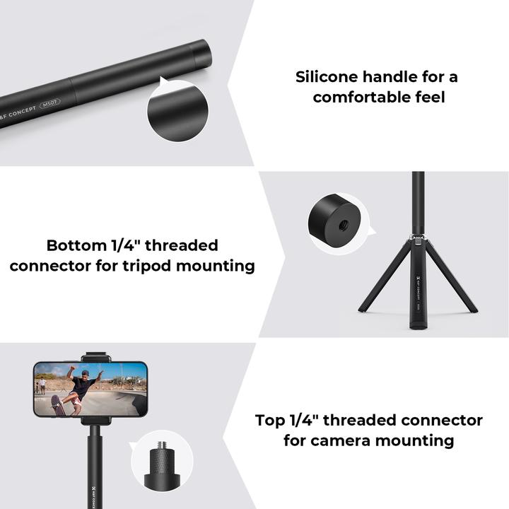Image du produit K&F Concept MS07 Selfie Stick / Support pour téléphone