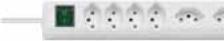 Actual product image Brennenstuhl CleverLine (6 x, Type 13, 2 m)