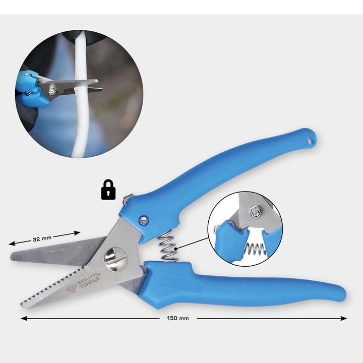 Produktbild Brilliant Tools Universal-Werkstatt-Schere (15 cm)