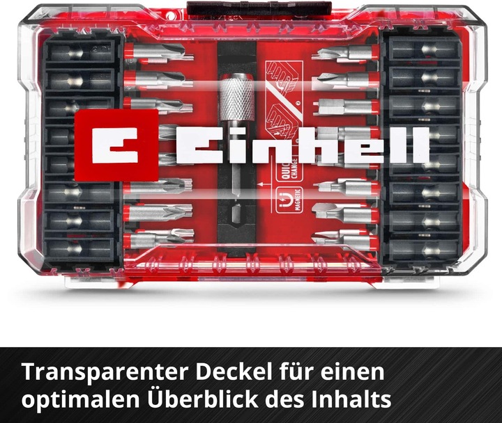 Actual product image Einhell 118903 Bit set 33 pieces (50 mm)