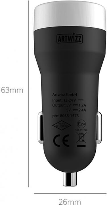 Image du produit Artwizz CarPlug Double
