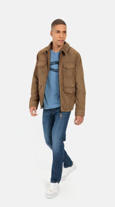 Actual product image Camel Active Leather blouson with a collar (60)