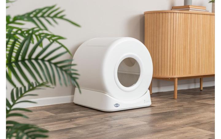 Actual product image Trixie Smarte Katzentoilette, Weiss (Self-cleaning litter tray)