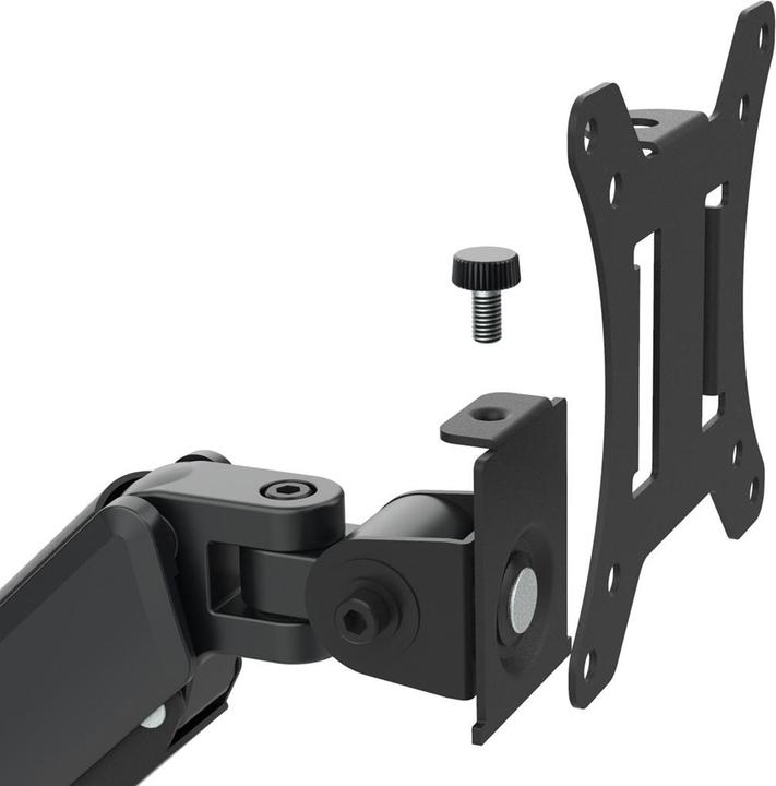 Actual product image Maclean Halterung für 2 Maclean-Monitore Gasfeder 17 -32 2-10kg schwarz MC-136 (32", 10 kg)