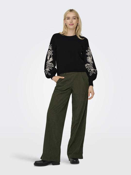 Actual product image Only Onlmagnolia Ls Detail Pullover Knt Noos (S)