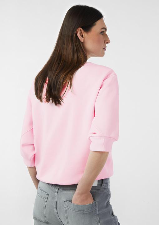 Produktbild Comma Sweatshirt Sweatshirt im Relaxed Fit mit weiten 3/4-Ärmeln (38)