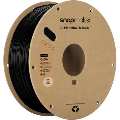 Snapmaker Nylon Filament Schwarz 1 kg (Nylon, 1000 g, Schwarz), 3D Filament, Schwarz