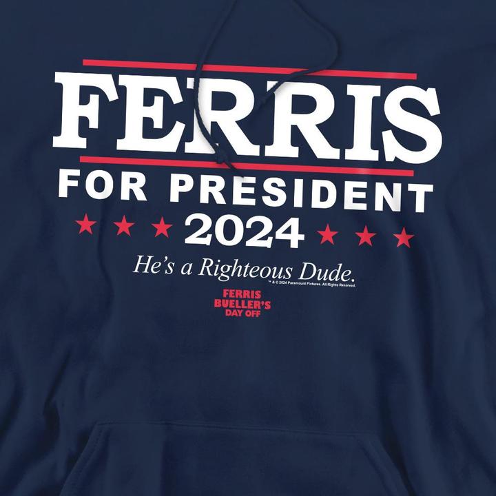 Produktbild Ferris Bueller´s Day Off Ferris Bueller's Day Off Ferris For President Kapuzenpullover (S)