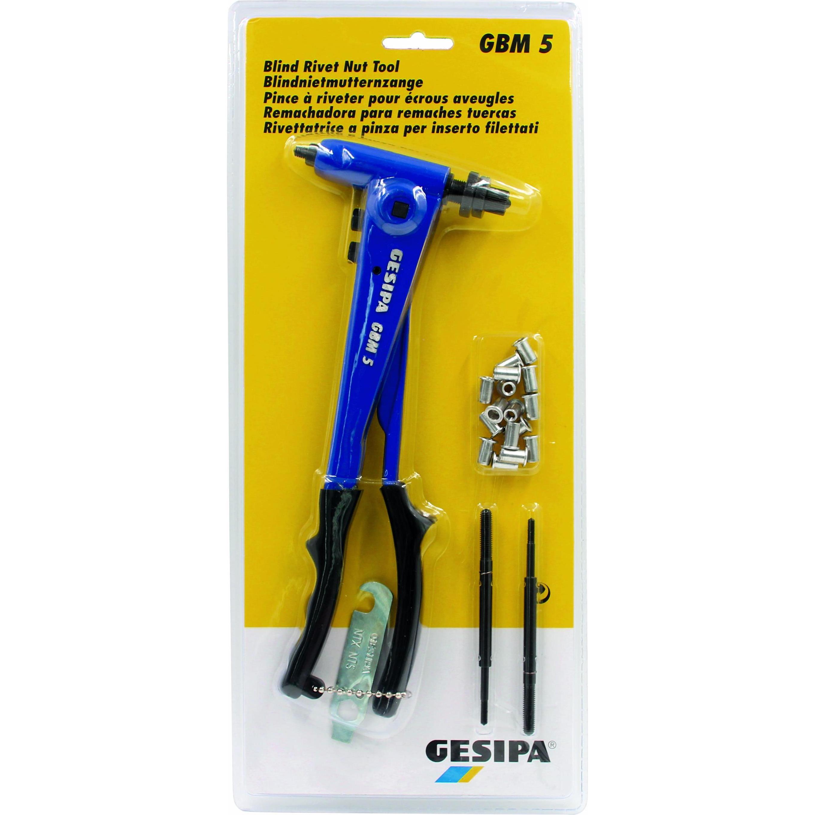 Thumbnail - Gesipa, Zange, Blindnietmuttern-Zange GBM5 (150 mm)