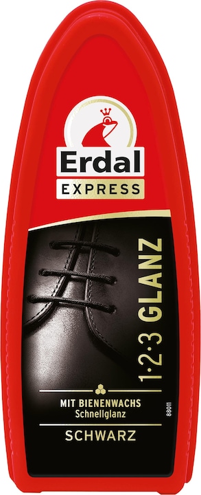 Erdal Schuhschwamm 1 2 3 Glanz Schwarz (1 x)