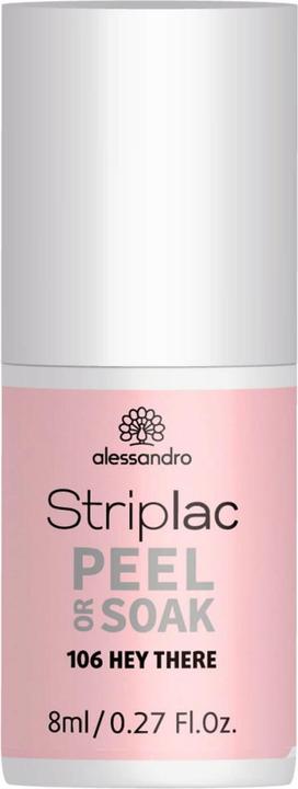 Produktbild Alessandro Striplac Peel or Soak Hey There 8 ml (Hey There, Abziehbarer Nagellack)