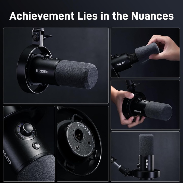 Actual product image Maono PD300X Microphone