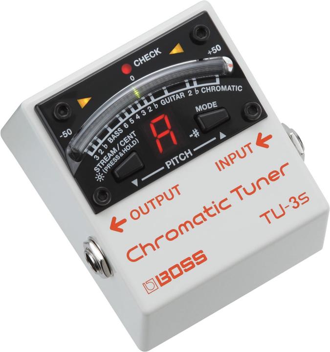BOSS (Electronics) TU-3S Chromatic Tuner (Guitar, Bass)
