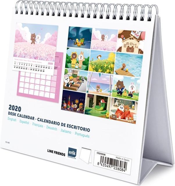 Immagine prodotto Line Friends BT21 - Calendario giornaliero (20 x 17 cm)