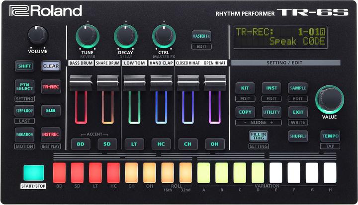 Actual product image Roland TR-6S Rhythm Performer