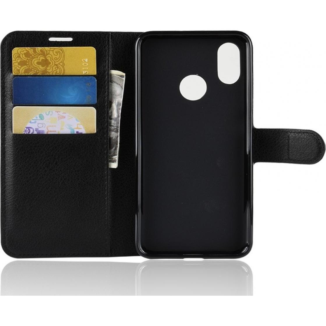 Thumbnail - Screenguard Xiaomi Mi 8 Leather Guard Lederhülle (Xiaomi Mi 8), Smartphone Hülle, Schwarz