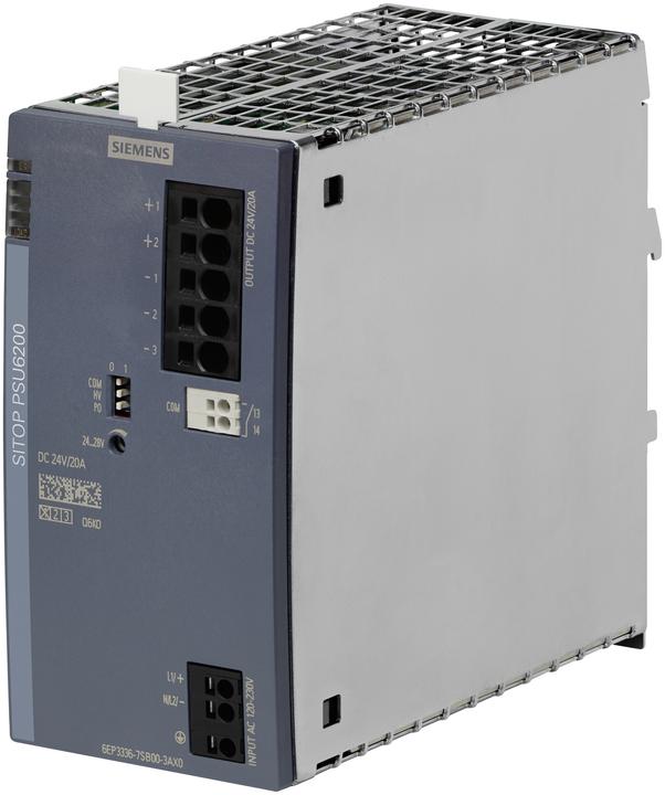 Produktbild Siemens DIN Rail Power Supply 24V 20A 480W