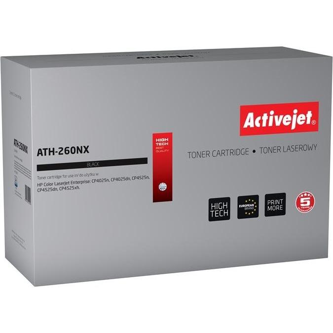 Activejet, Toner, ATH-260NX - 17000 Seiten - Schwarz - 1 Stück(e) (BK)