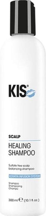 Image du produit KIS KeraScalp Healing Shampoo 300ml Système d'infusion de kératine pour cheveux gras (300 ml, Shampoing liquide)