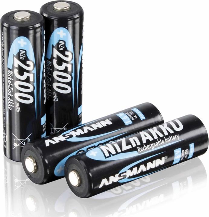 Image du produit Ansmann Pile NiZN (4 pcs, AA, 1500 mAh)