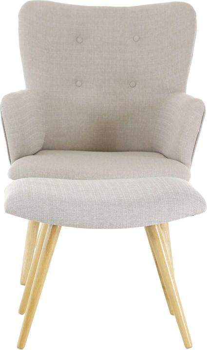 Immagine prodotto Pro Living Poltrona con sgabello Stoccolma