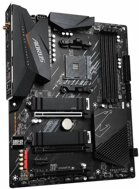 Actual product image Gigabyte B550 Aorus elite AX V2 (AM4, AMD B550, ATX)