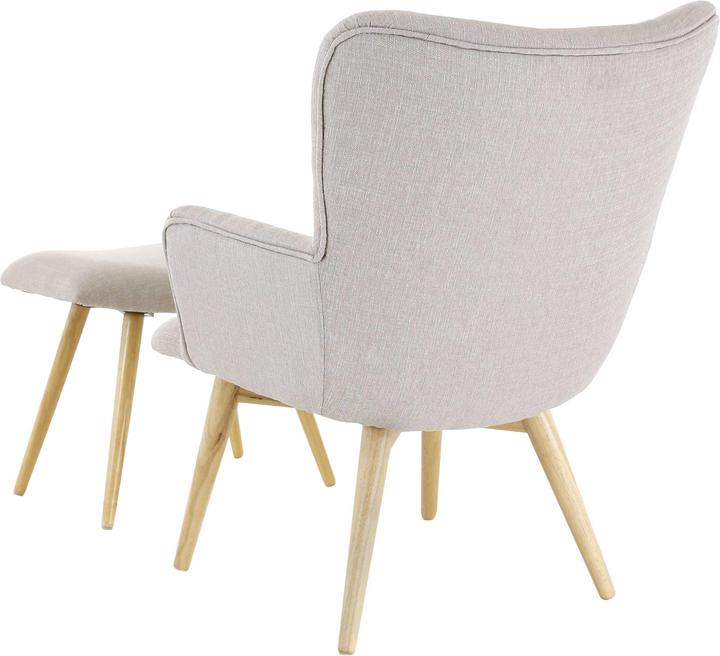 Immagine prodotto Pro Living Poltrona con sgabello Stoccolma
