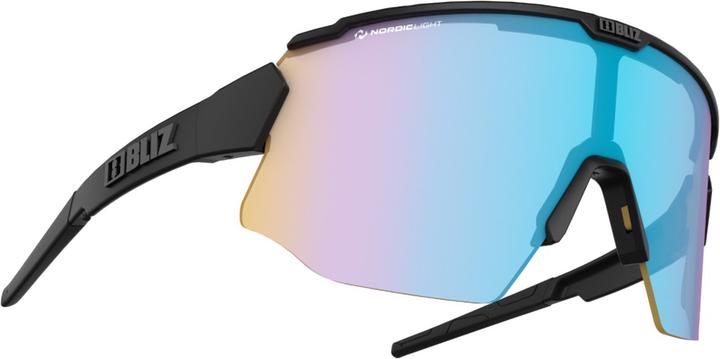 Image du produit Bliz Breeze Nano Optics Nordic Light (Noir mat, Corail clair nordique : Orange w blue multi, Brown w Silver Mirror)