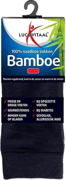 Actual product image Lucovitaal Bamboo Socks (Single pack, 35 - 38)