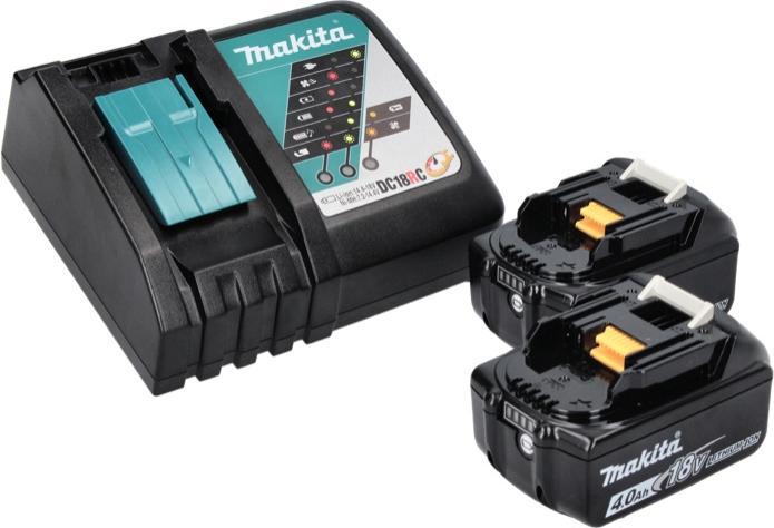 Immagine prodotto Makita DMP 181 RM Compressore a batteria 18 V 11,1 bar + 2x batteria 4,0 Ah + caricatore