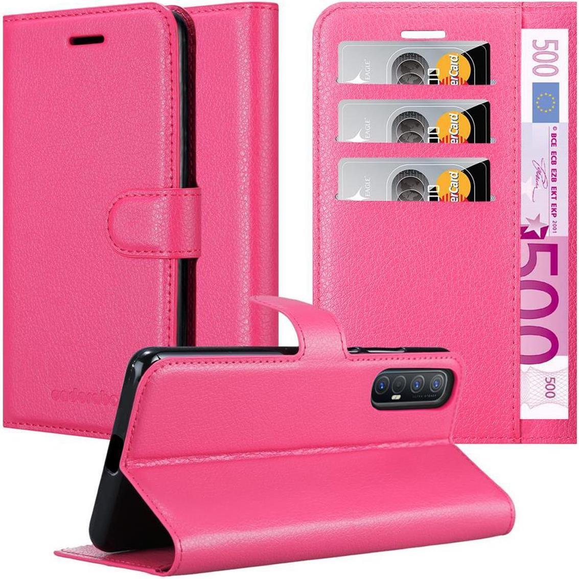 Cadorabo Book mit Standfunktion Cover (Oppo Find X2 Neo), Smartphone Hülle, Pink