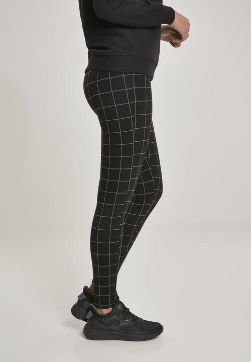 Image du produit Urban Classics Ladies Check High Waist Leggings (XS)