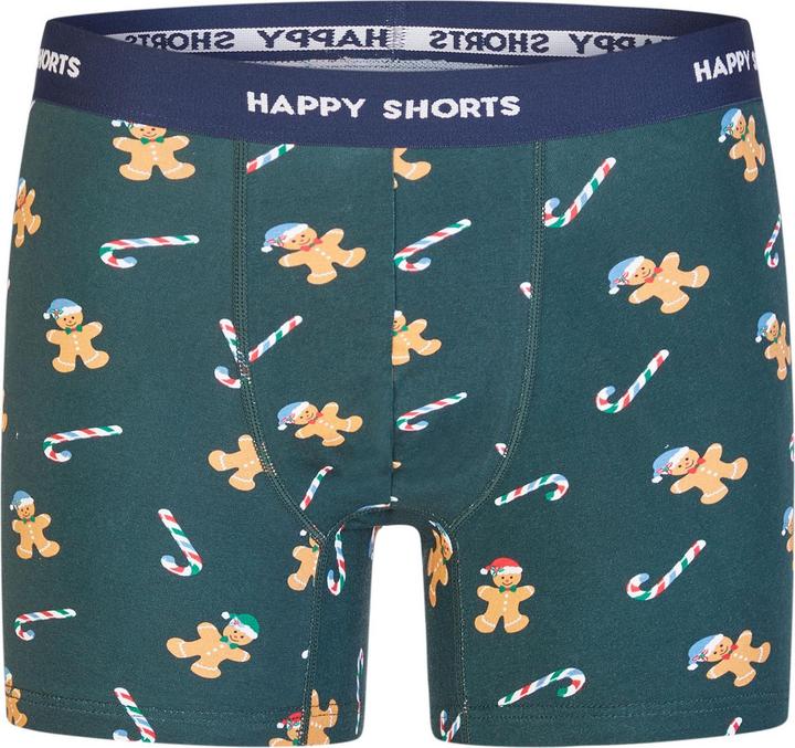 Immagine prodotto Happy shorts Boxer Christmas (M, confezione da 4)