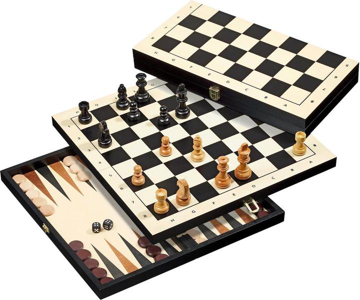 Philos Chess - Backgammon - Queen - Set