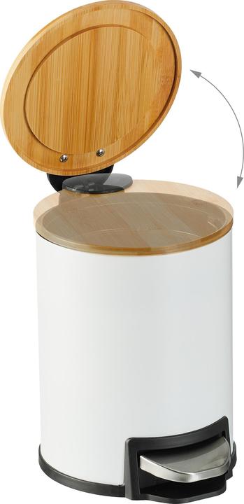 Actual product image Relaxdays Bathroom waste bin (3 l)