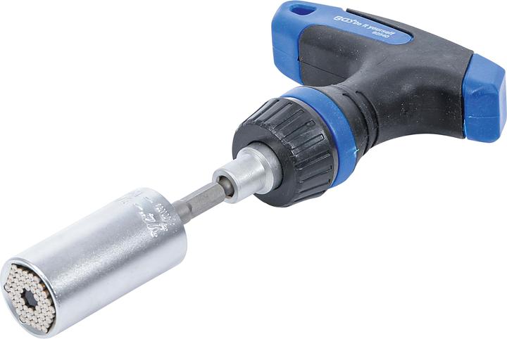 Produktbild BGS Multi-Einsatz mit Adapter-Satz mit Ratschen-T-Griff, umschaltbar 3-tlg.