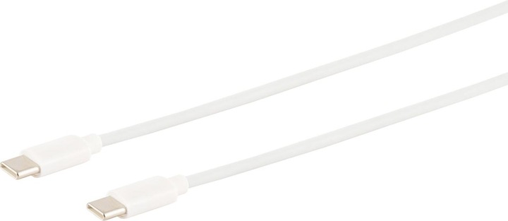 Produktbild S-Impuls 3er-Set Schnellladekabel USB-C auf USB-C, weiss, 0,5 m (0.50 m, USB 3.2 Gen 1)