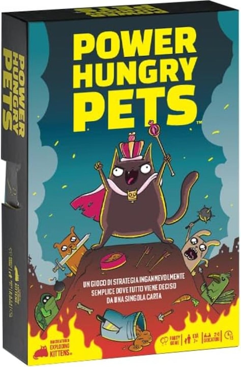 Actual product image Asmodée Power Hungry Pets - Ed. Italiana