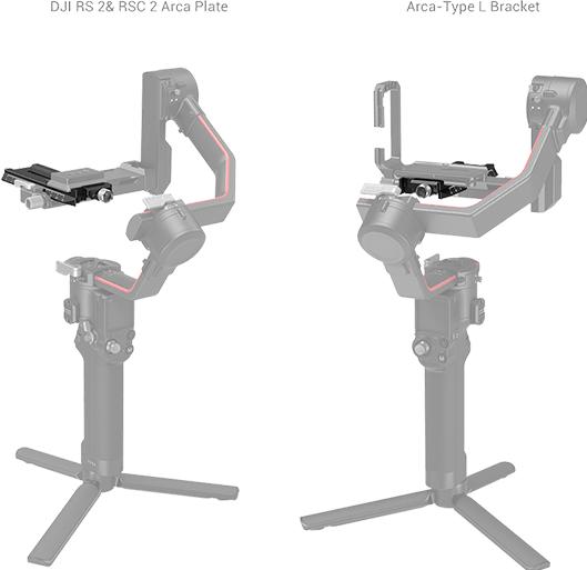 Immagine prodotto SmallRig Piastra a sgancio rapido con Arca-Swiss (Piastra di montaggio del giunto cardanico)