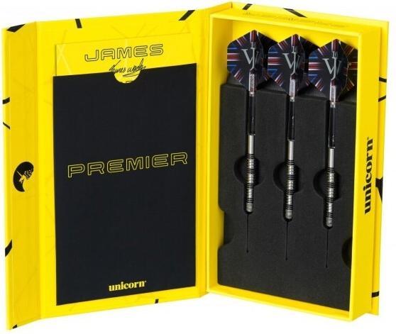Actual product image Unicorn Premier 2022 James Wade Steel Darts (21 g)