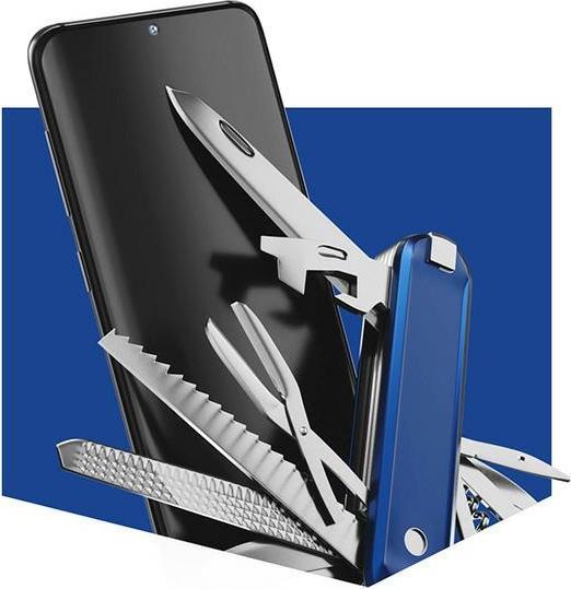 Actual product image 3MK SilverProtect+ Motorola Razr 50 Folded Edition Folia Antymikrobowa montowana na mokro (1 Piece, Motorola Razr 50 Ultra)