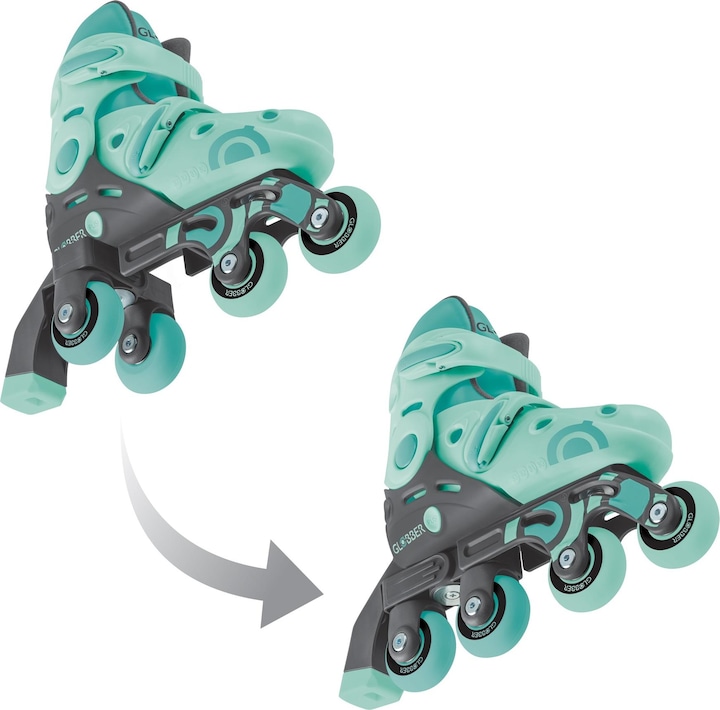Globber Inline Skates LEARNING Gr. 29-32 (5-7 Jahre) Mint (30, 31, 32, 33)