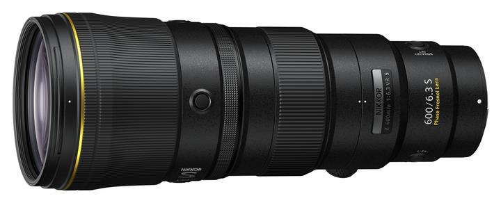 Nikon Nikkor Z 600mm f/6.3 VR S (Nikon Z, Plein format)